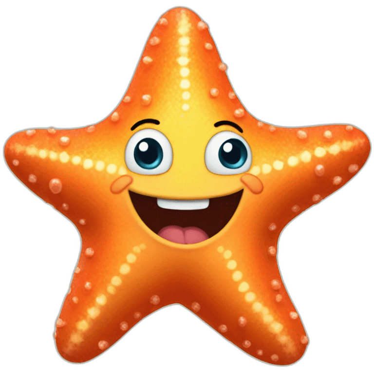 Patrick the starfish from SpongeBob SquarePants emoji