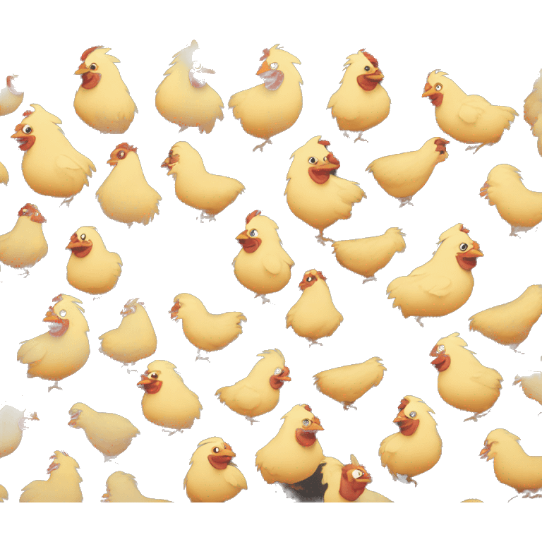 Chicken but emoji