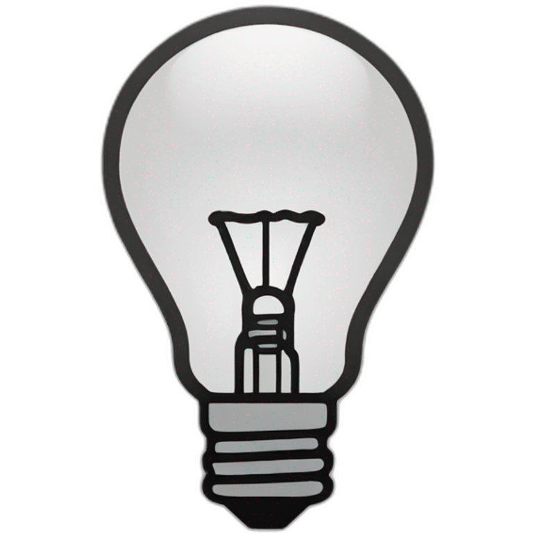 lightbulb icon outline color code : 0a8292 emoji