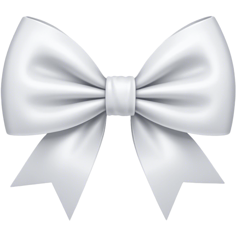 white bow emoji