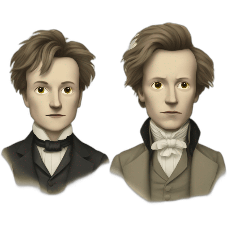 Rimbaud and verlaine emoji