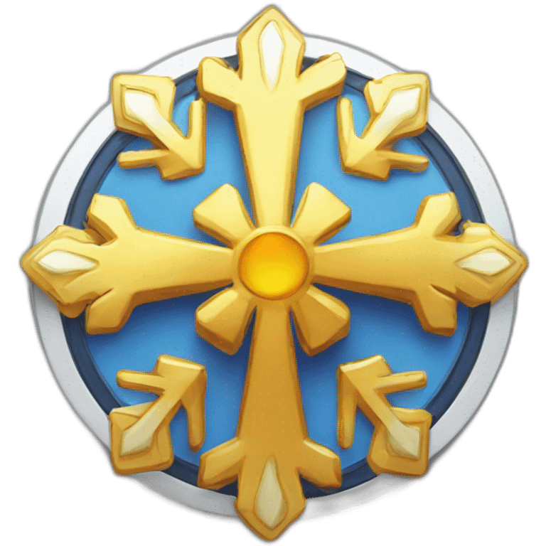 badge, medal, new year, snowflake, pokemon, picture, book, paper emoji