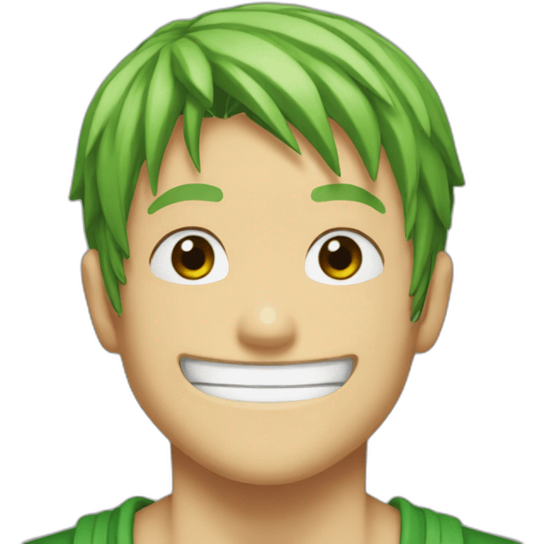 Zoro-smile emoji