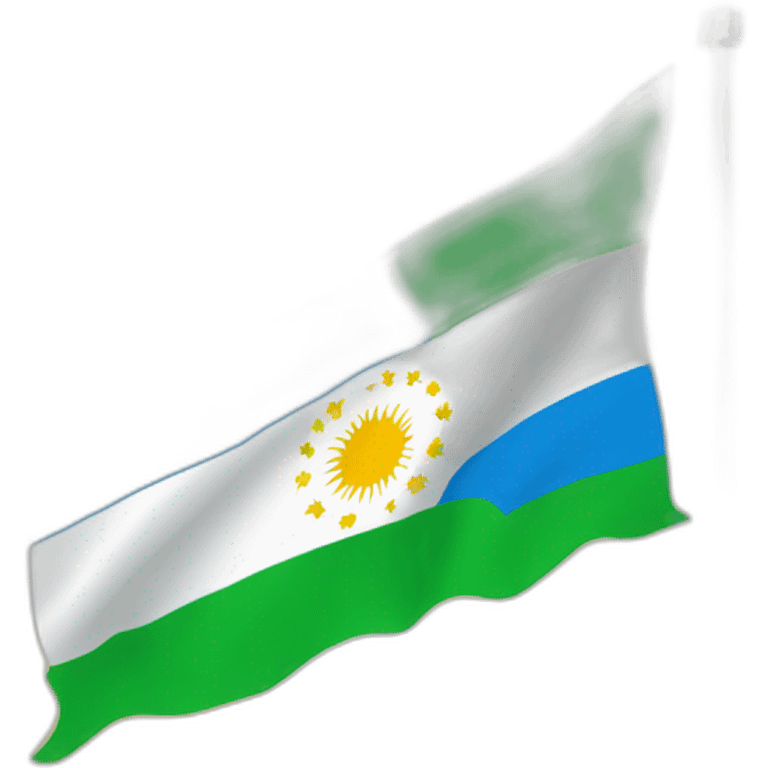 Flag Uzbekistan emoji