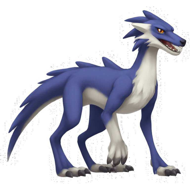 Lombax-Sergal-Vernid-Fakemon full body emoji