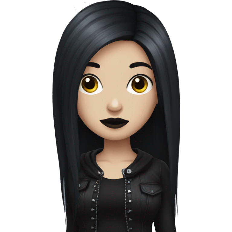 Goth Girl emoji