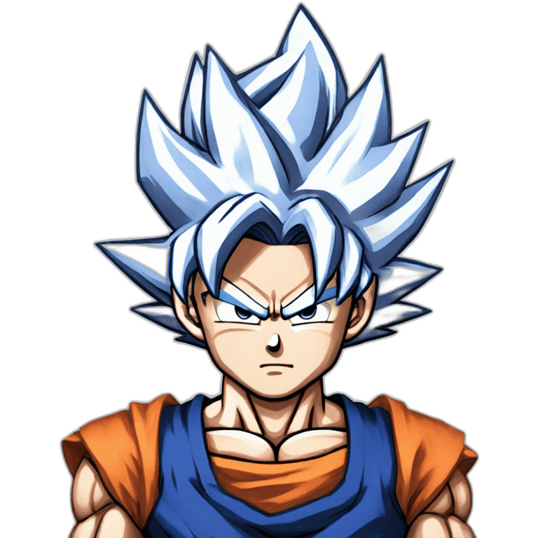 Goku ultra instinct  emoji