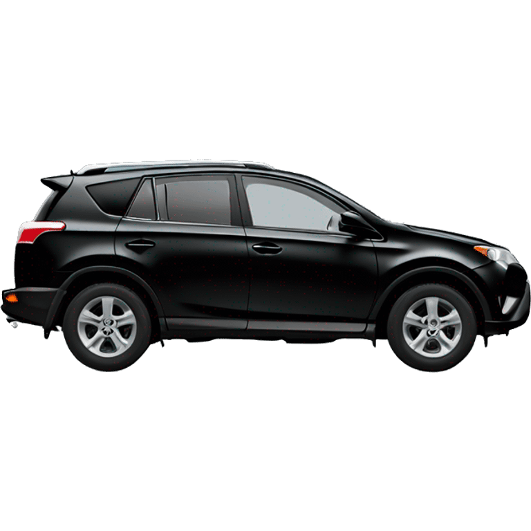 toyota rav4 black car emoji