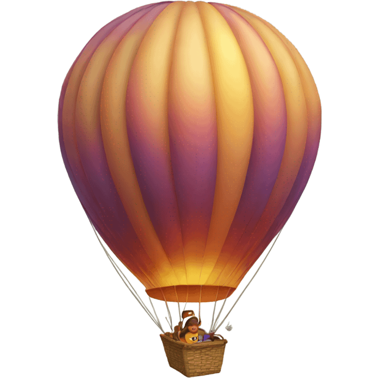 Hot air balloon emoji