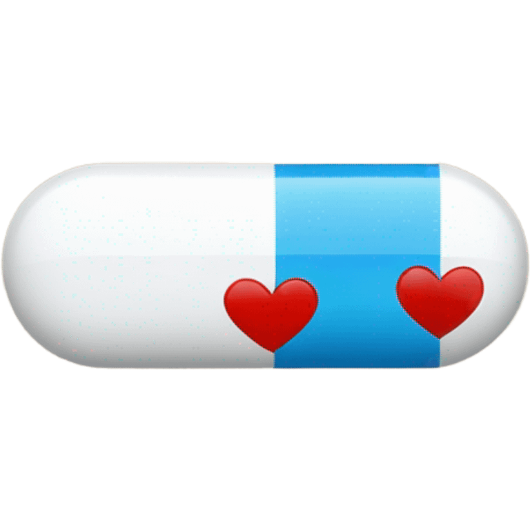 peace and love red or blue pill  emoji