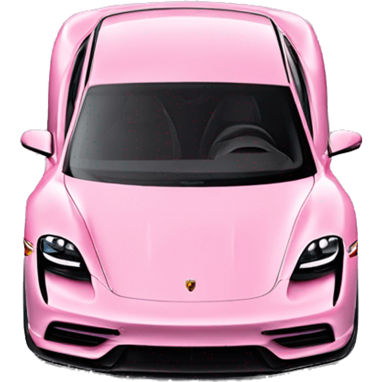 Porsche taycan light-pink color  emoji