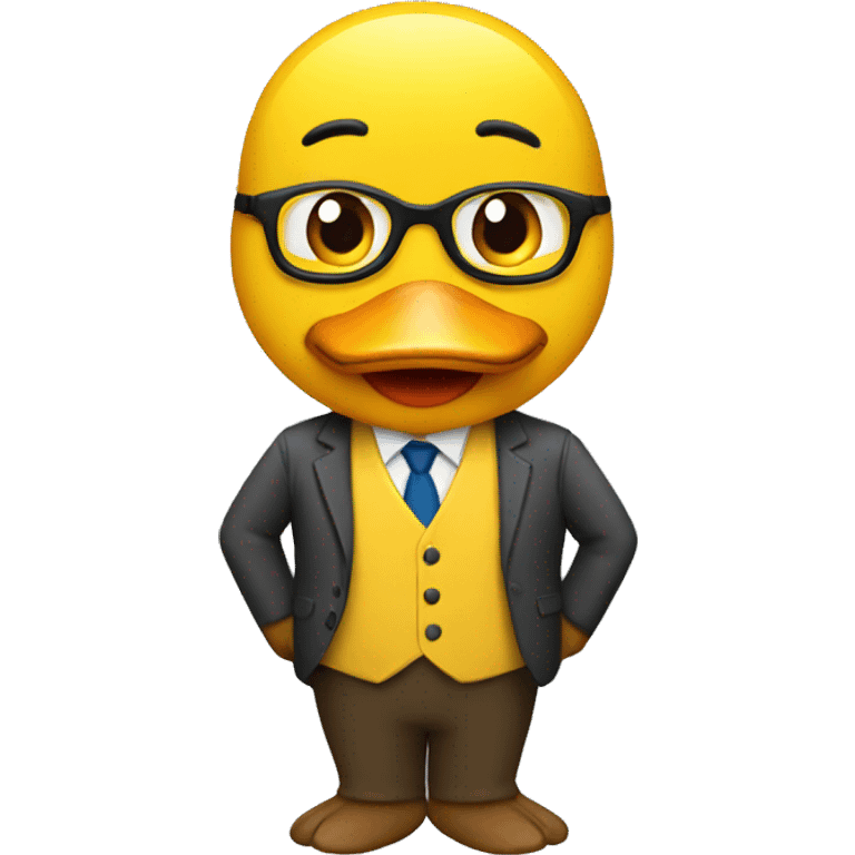 duck teacher emoji