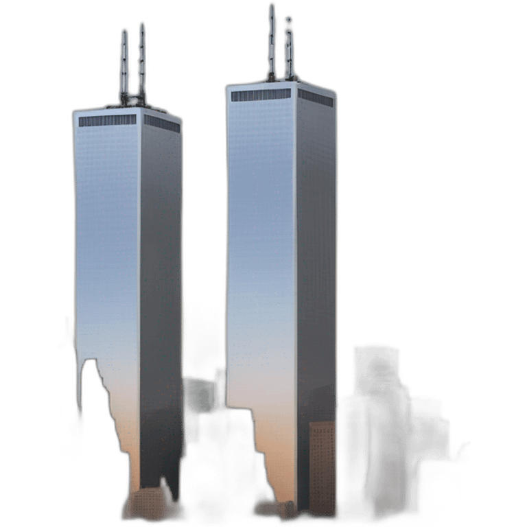 World Trade Center twin towers emoji