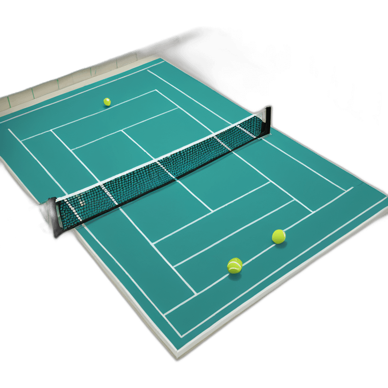 padel tennis court emoji