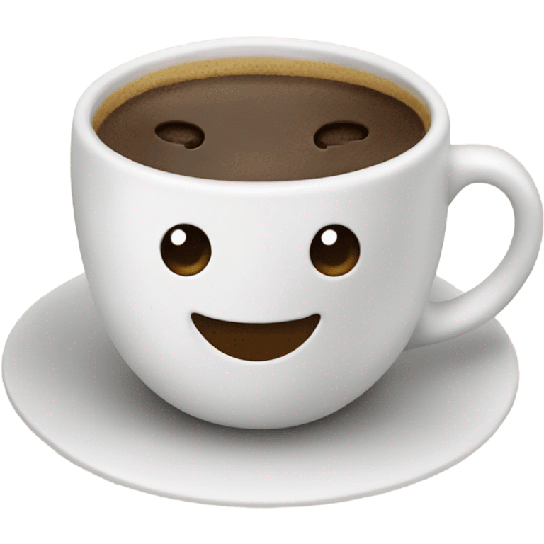 Happy coffee morning emoji