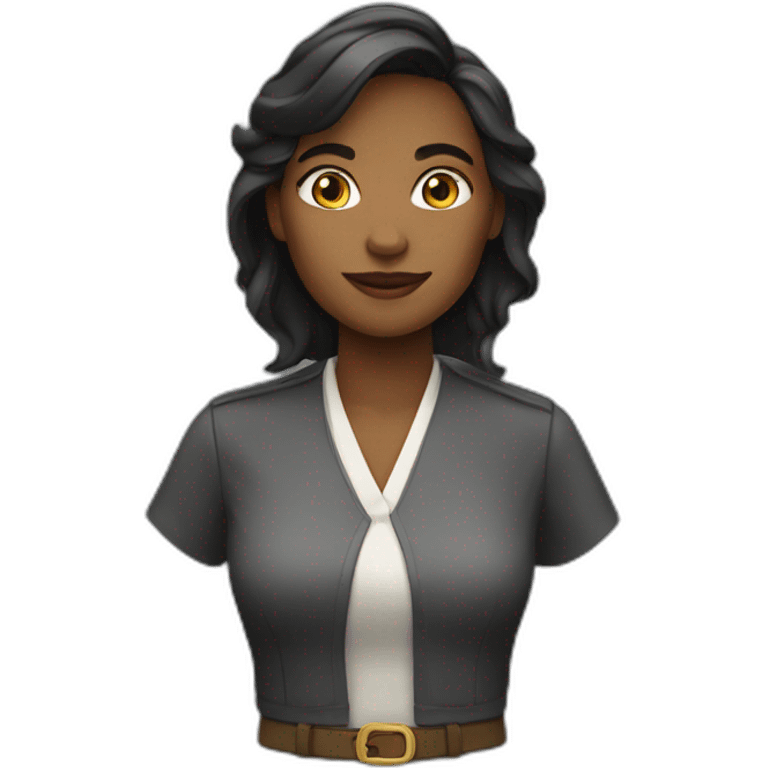 Femme indépendante emoji