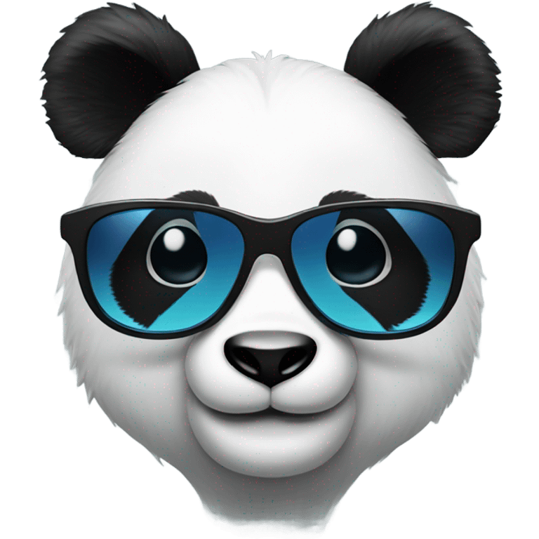 Panda with sunglasses emoji