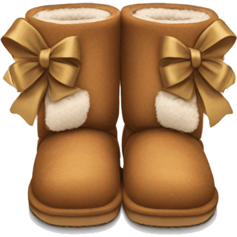 uggs with bows emoji