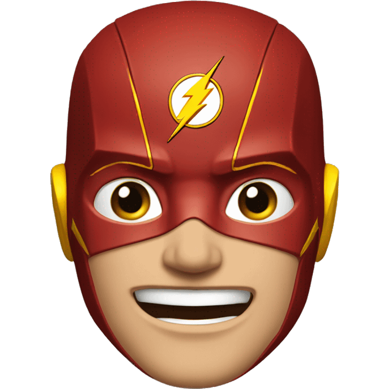 The flash super realistic ios 16 style emoji