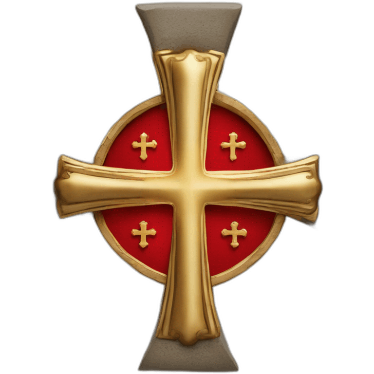 cross-of-the-order-of-the-holy-sepulchre-un-red-with-little-cross-in emoji