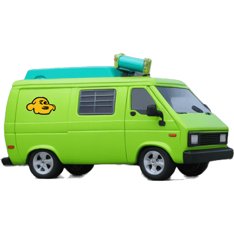 Scooby and the meddling kids rc van emoji