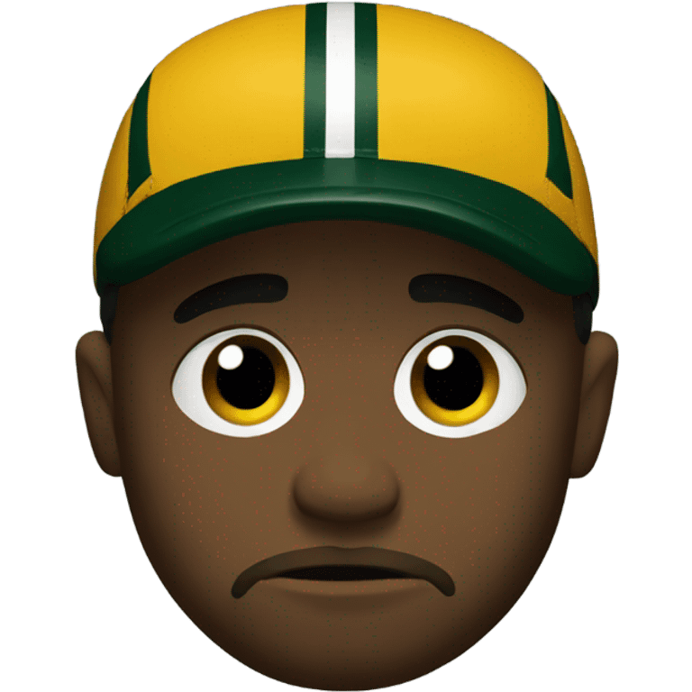 Sad packers emoji