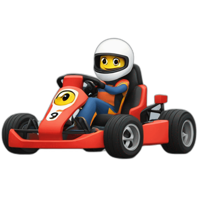 Go kart emoji