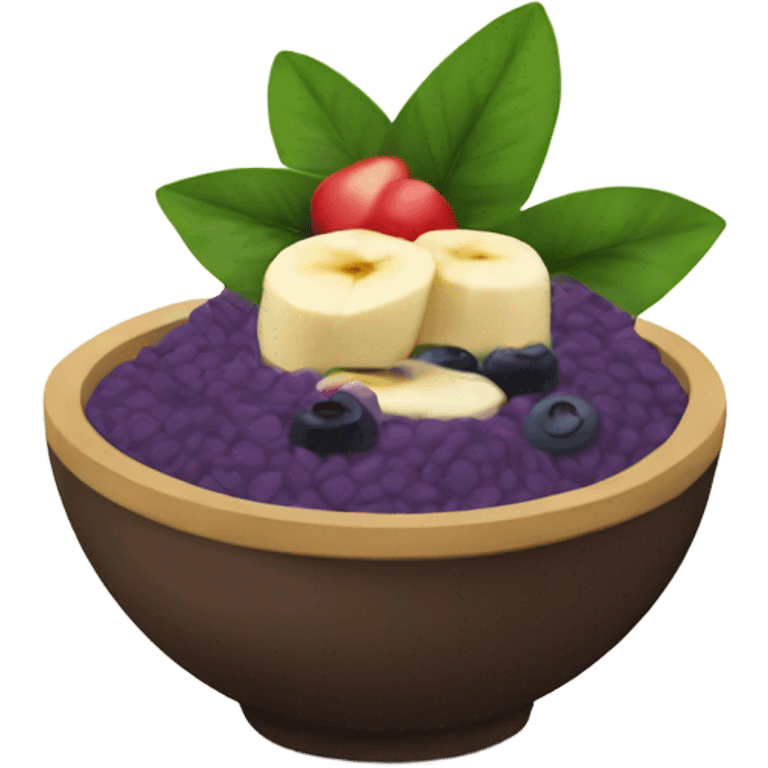 acai bowl emoji