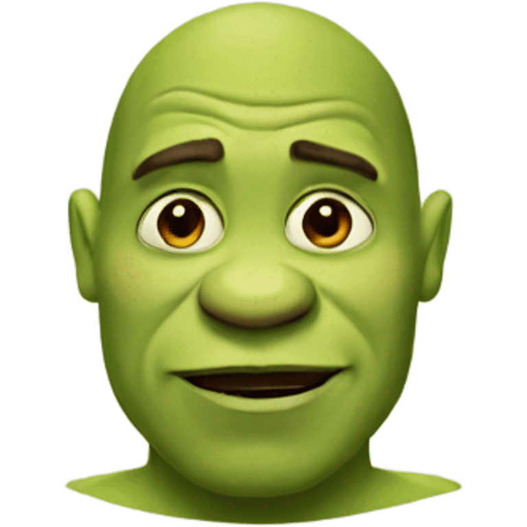 human shrek emoji