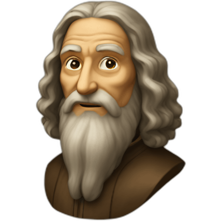 leonardo da vinci emoji