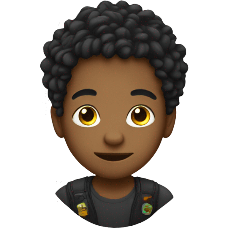 kid with dreadlox emoji