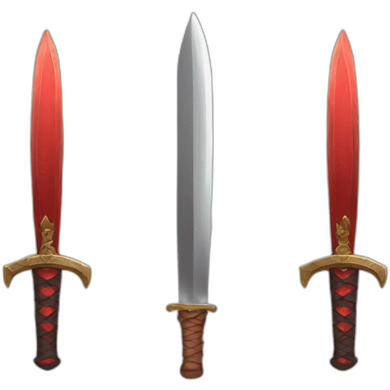 sword red emoji