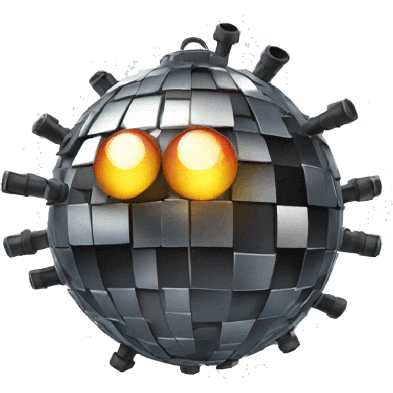 discoball bomb emoji