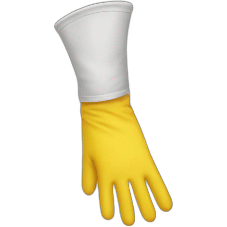 thin yellow gloves emoji