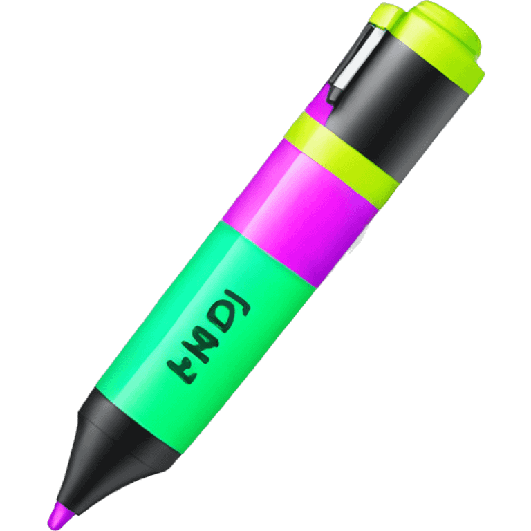 HIGHLIGHTER PEN emoji