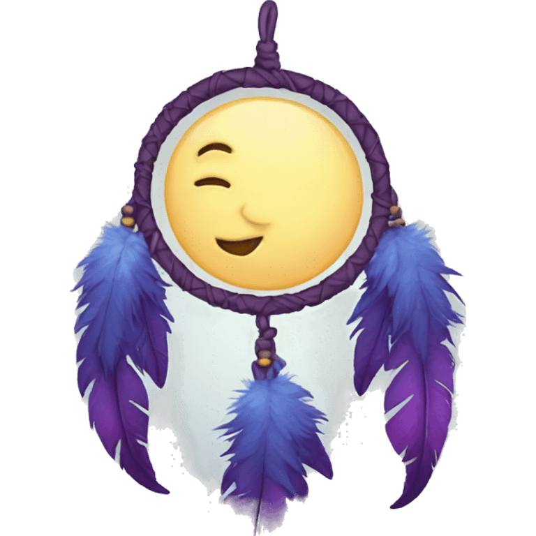 crescent-dreamcatcher emoji