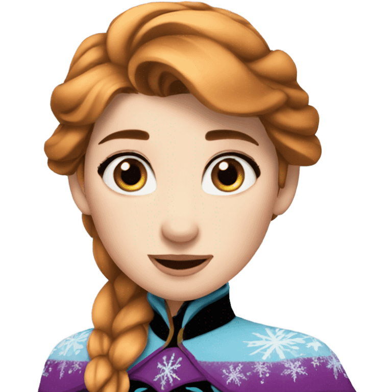 Frozen Anna  emoji