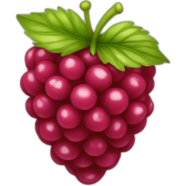 Raspberry emoji