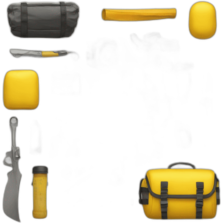 survival kit yellow emoji