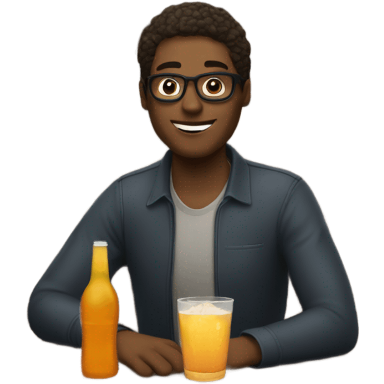 Person at bar  emoji