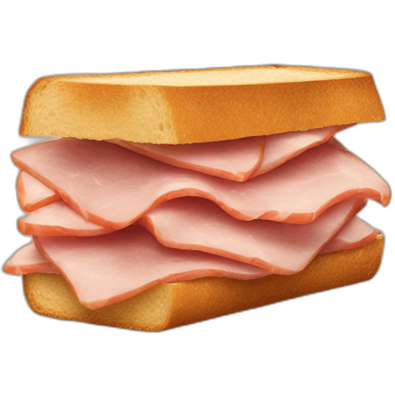 Sandwich ham emoji