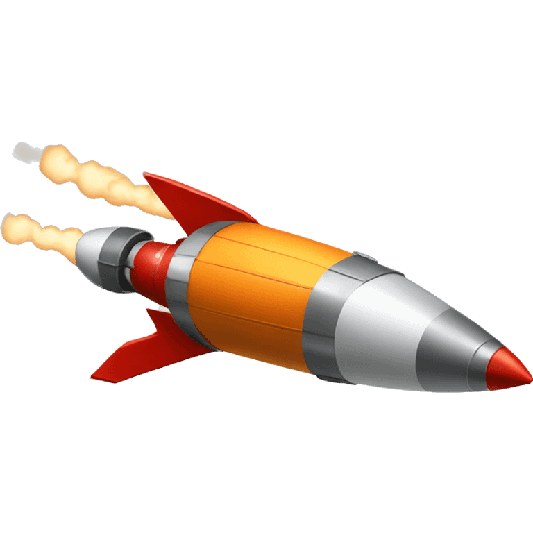 A cool rocket emoji emoji