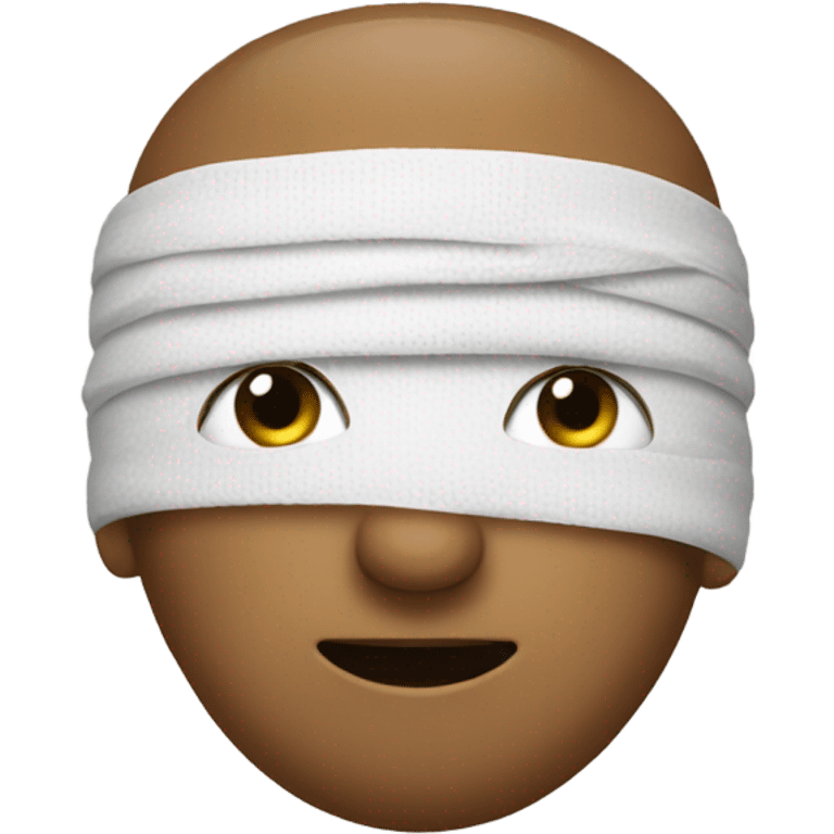 Bandage on head emoji