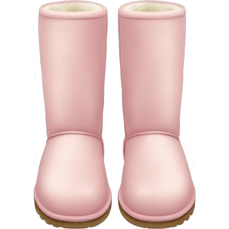 light pink uggs emoji