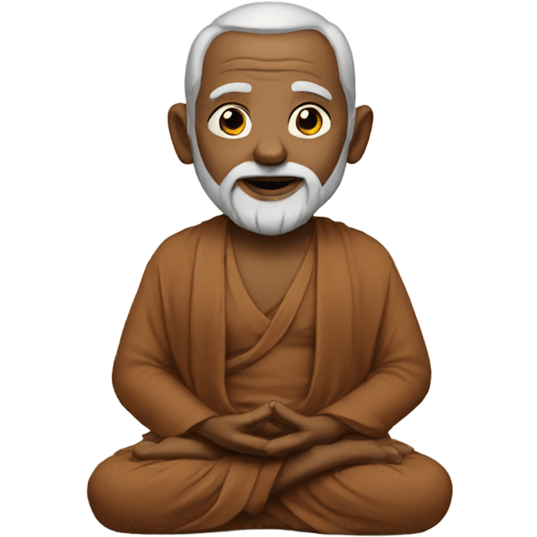 Wise yogi emoji