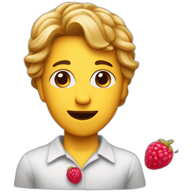 Rasberry emoji