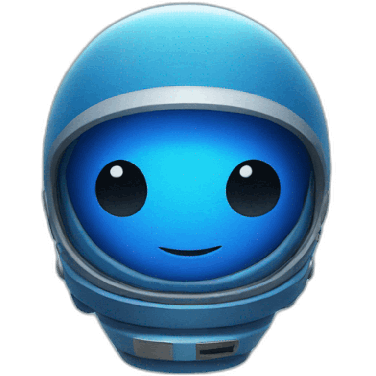 blue spaceman emoji