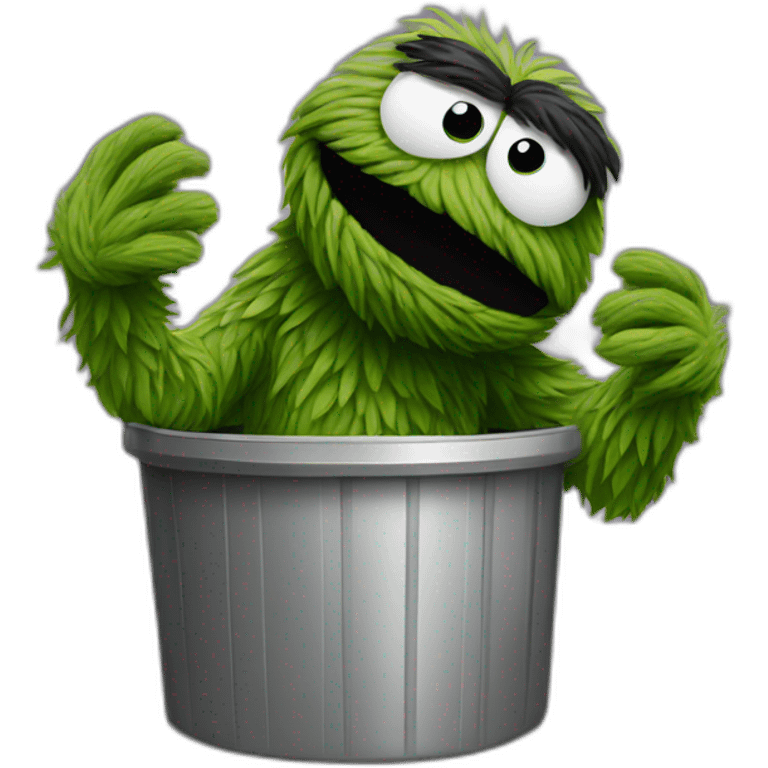 oscar the grouch emoji