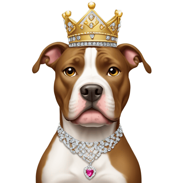 Princess pitbull  emoji