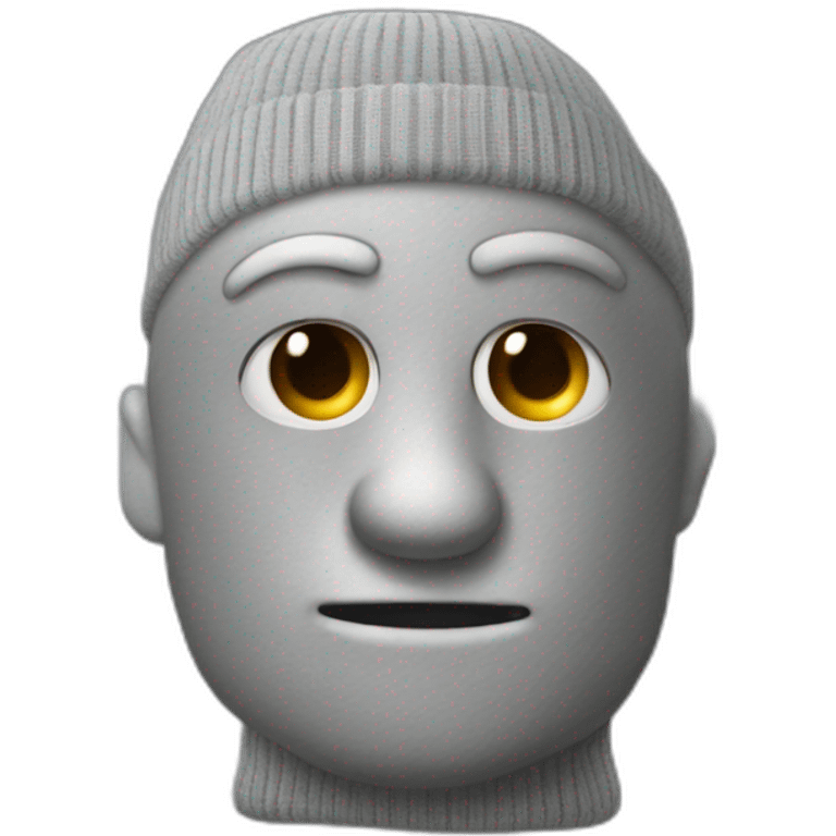 Sock head man emoji